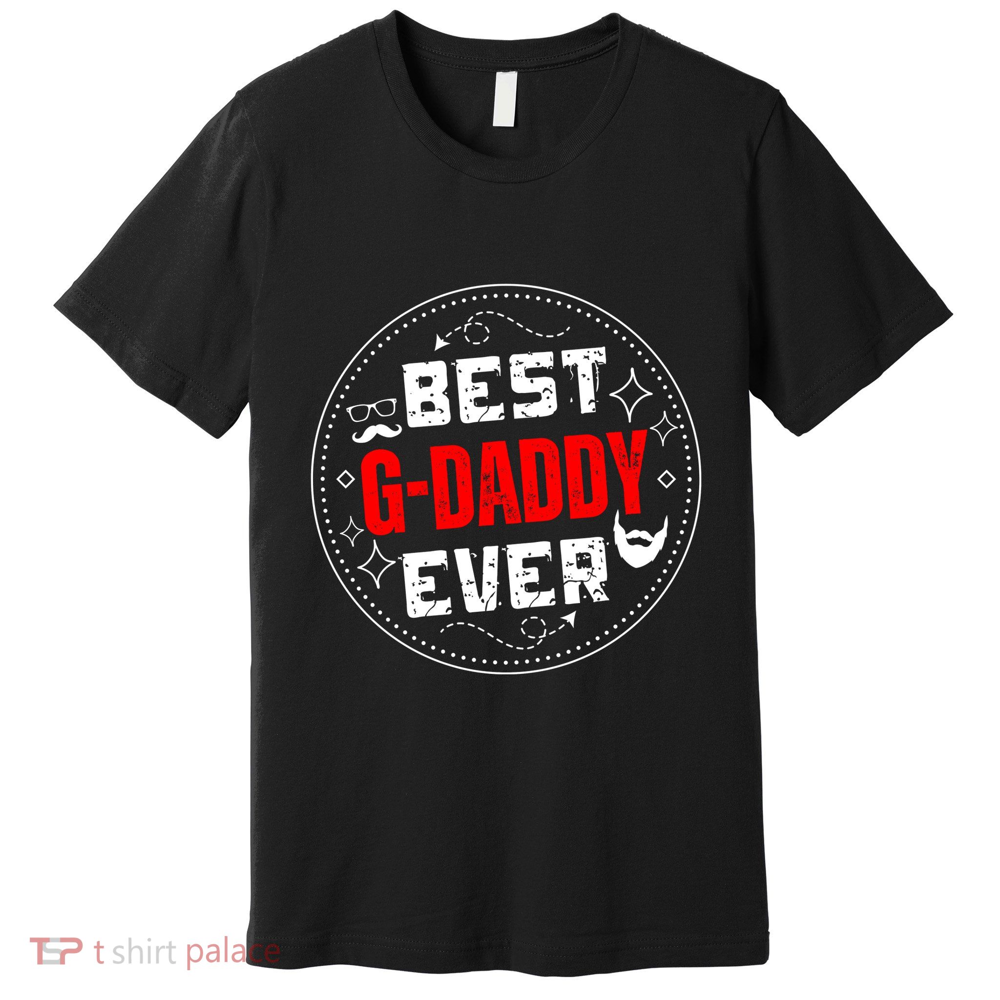 Vintage Funny Best Gdaddy Ever Graddaddy Premium T-Shirt