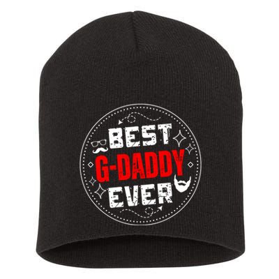 Vintage Funny Best Gdaddy Ever Graddaddy Short Acrylic Beanie