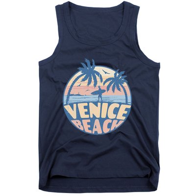 Venice Florida Beach Surf Summer Vacation Vintage Tank Top