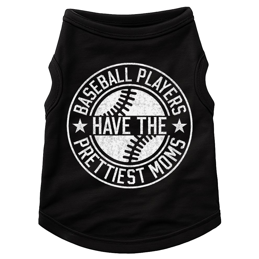 Vintage Funny Baseball Players Have The Prettiest Moms Doggie Tank