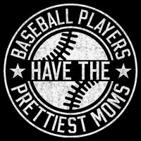 Vintage Funny Baseball Players Have The Prettiest Moms Visor