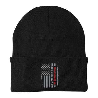 Voting For Convicted Felon I Am Voting The Convicted Knit Cap Winter Beanie