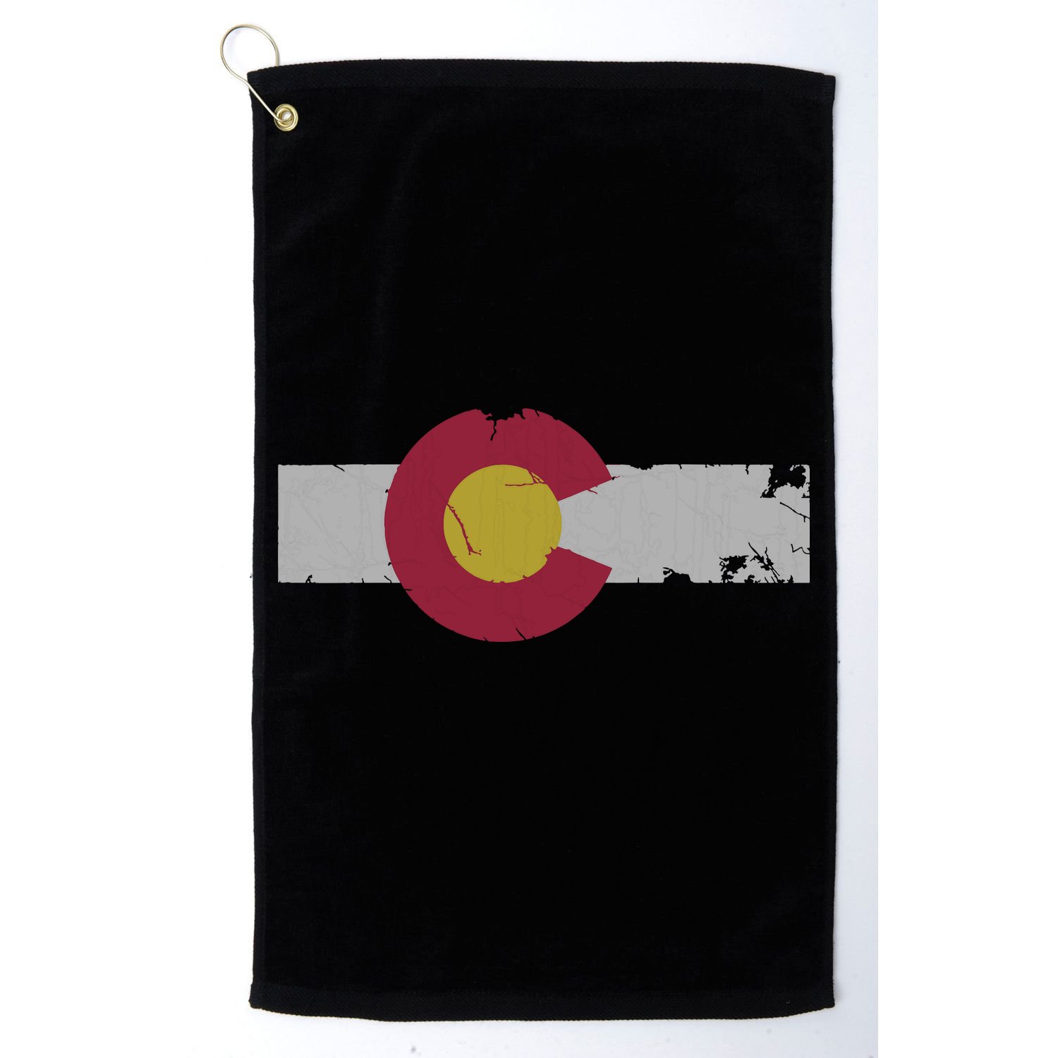 Vintage Fade Colorado Flag Golf Towel
