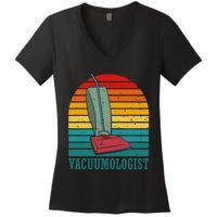 Vacuum For Carpet Vacuum Toy Vacuum And Vacuumax Women's V-Neck T-Shirt