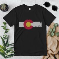 Vintage Fade Colorado Flag Premium T-Shirt