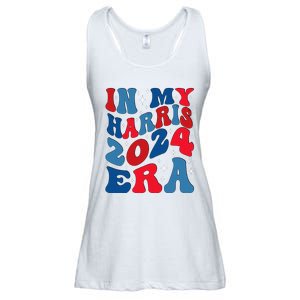 Vote For Democracy Vote Kamala Harris In My Harris Era 2024 Ladies Essential Flowy Tank