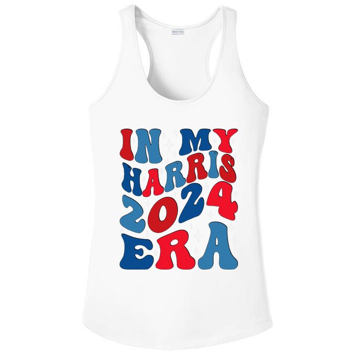 Vote For Democracy Vote Kamala Harris In My Harris Era 2024 Ladies PosiCharge Competitor Racerback Tank