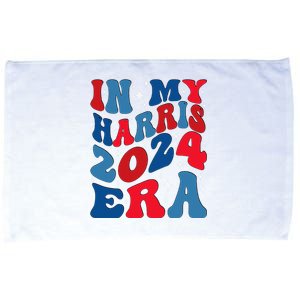 Vote For Democracy Vote Kamala Harris In My Harris Era 2024 Microfiber Hand Towel