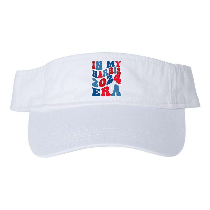 Vote For Democracy Vote Kamala Harris In My Harris Era 2024 Valucap Bio-Washed Visor