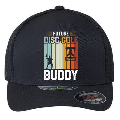 Vintage Future Disc Golf Buddy Frolf Flying Disc Sport Flexfit Unipanel Trucker Cap