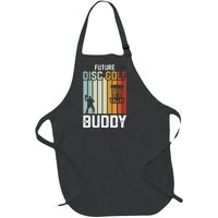 Vintage Future Disc Golf Buddy Frolf Flying Disc Sport Full-Length Apron With Pockets