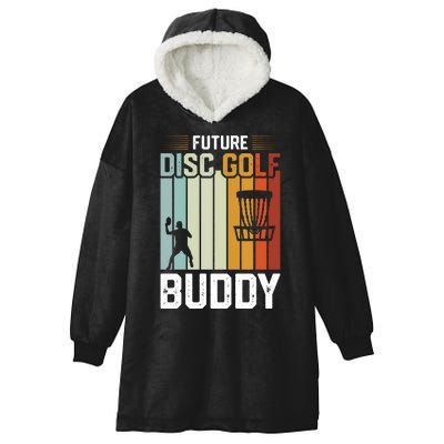 Vintage Future Disc Golf Buddy Frolf Flying Disc Sport Hooded Wearable Blanket