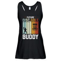 Vintage Future Disc Golf Buddy Frolf Flying Disc Sport Ladies Essential Flowy Tank