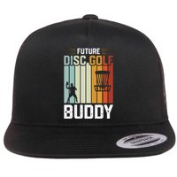 Vintage Future Disc Golf Buddy Frolf Flying Disc Sport Flat Bill Trucker Hat