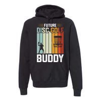 Vintage Future Disc Golf Buddy Frolf Flying Disc Sport Premium Hoodie