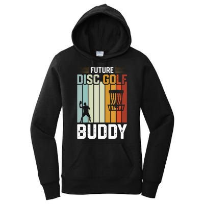 Vintage Future Disc Golf Buddy Frolf Flying Disc Sport Women's Pullover Hoodie