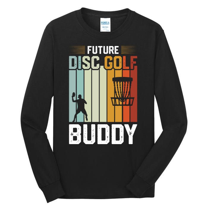 Vintage Future Disc Golf Buddy Frolf Flying Disc Sport Tall Long Sleeve T-Shirt