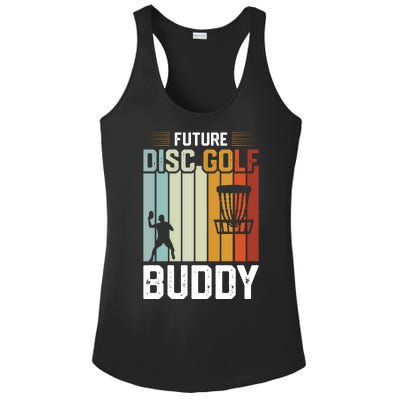 Vintage Future Disc Golf Buddy Frolf Flying Disc Sport Ladies PosiCharge Competitor Racerback Tank