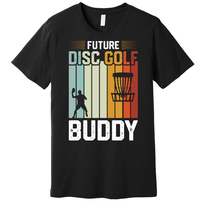 Vintage Future Disc Golf Buddy Frolf Flying Disc Sport Premium T-Shirt