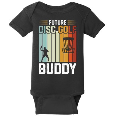 Vintage Future Disc Golf Buddy Frolf Flying Disc Sport Baby Bodysuit