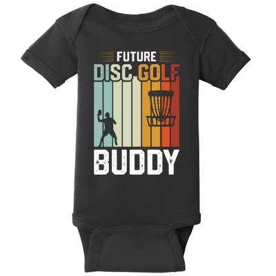 Vintage Future Disc Golf Buddy Frolf Flying Disc Sport Baby Bodysuit