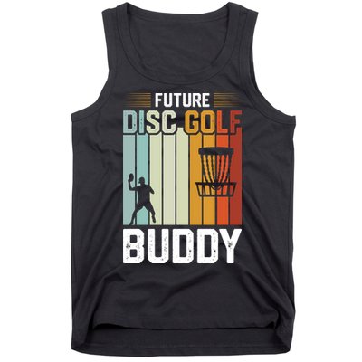 Vintage Future Disc Golf Buddy Frolf Flying Disc Sport Tank Top
