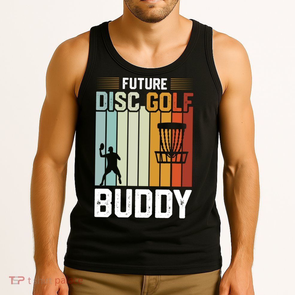 Vintage Future Disc Golf Buddy Frolf Flying Disc Sport Tank Top