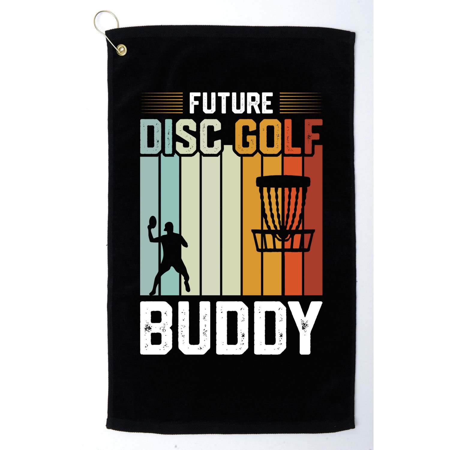 Vintage Future Disc Golf Buddy Frolf Flying Disc Sport Golf Towel