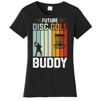 Vintage Future Disc Golf Buddy Frolf Flying Disc Sport Women's T-Shirt