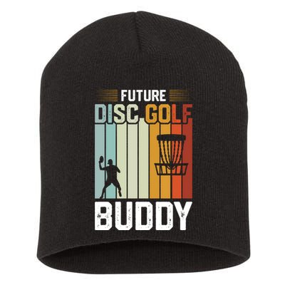 Vintage Future Disc Golf Buddy Frolf Flying Disc Sport Short Acrylic Beanie