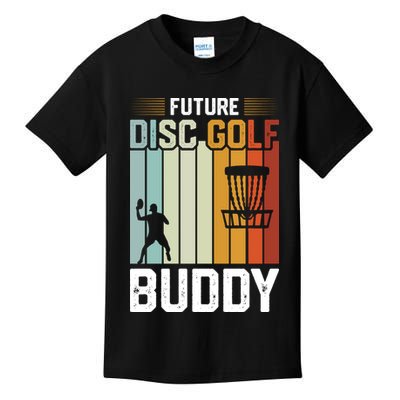 Vintage Future Disc Golf Buddy Frolf Flying Disc Sport Kids T-Shirt