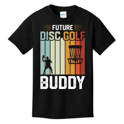 Vintage Future Disc Golf Buddy Frolf Flying Disc Sport Kids T-Shirt