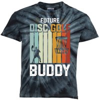 Vintage Future Disc Golf Buddy Frolf Flying Disc Sport Kids Tie-Dye T-Shirt