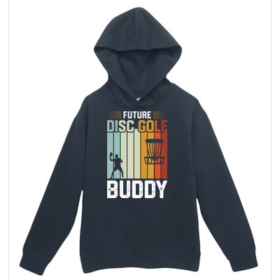 Vintage Future Disc Golf Buddy Frolf Flying Disc Sport Urban Pullover Hoodie