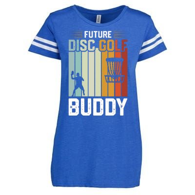 Vintage Future Disc Golf Buddy Frolf Flying Disc Sport Enza Ladies Jersey Football T-Shirt