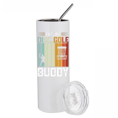 Vintage Future Disc Golf Buddy Frolf Flying Disc Sport Stainless Steel Tumbler