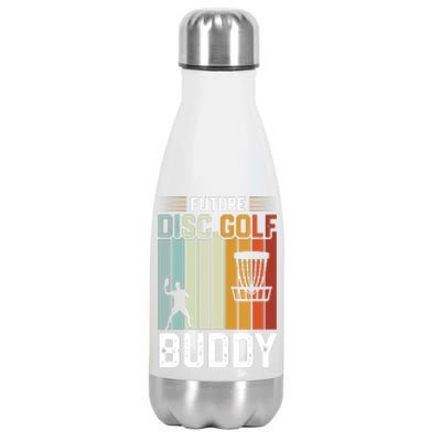 Vintage Future Disc Golf Buddy Frolf Flying Disc Sport Stainless Steel Insulated Water Bottle