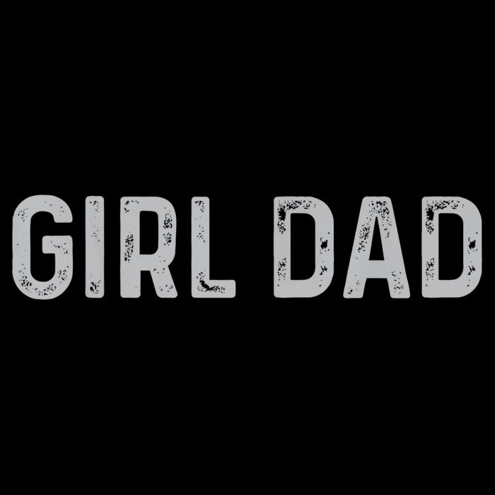 Vintage Fathers Day Girl Dad Shirt  Proud Father of girl Button