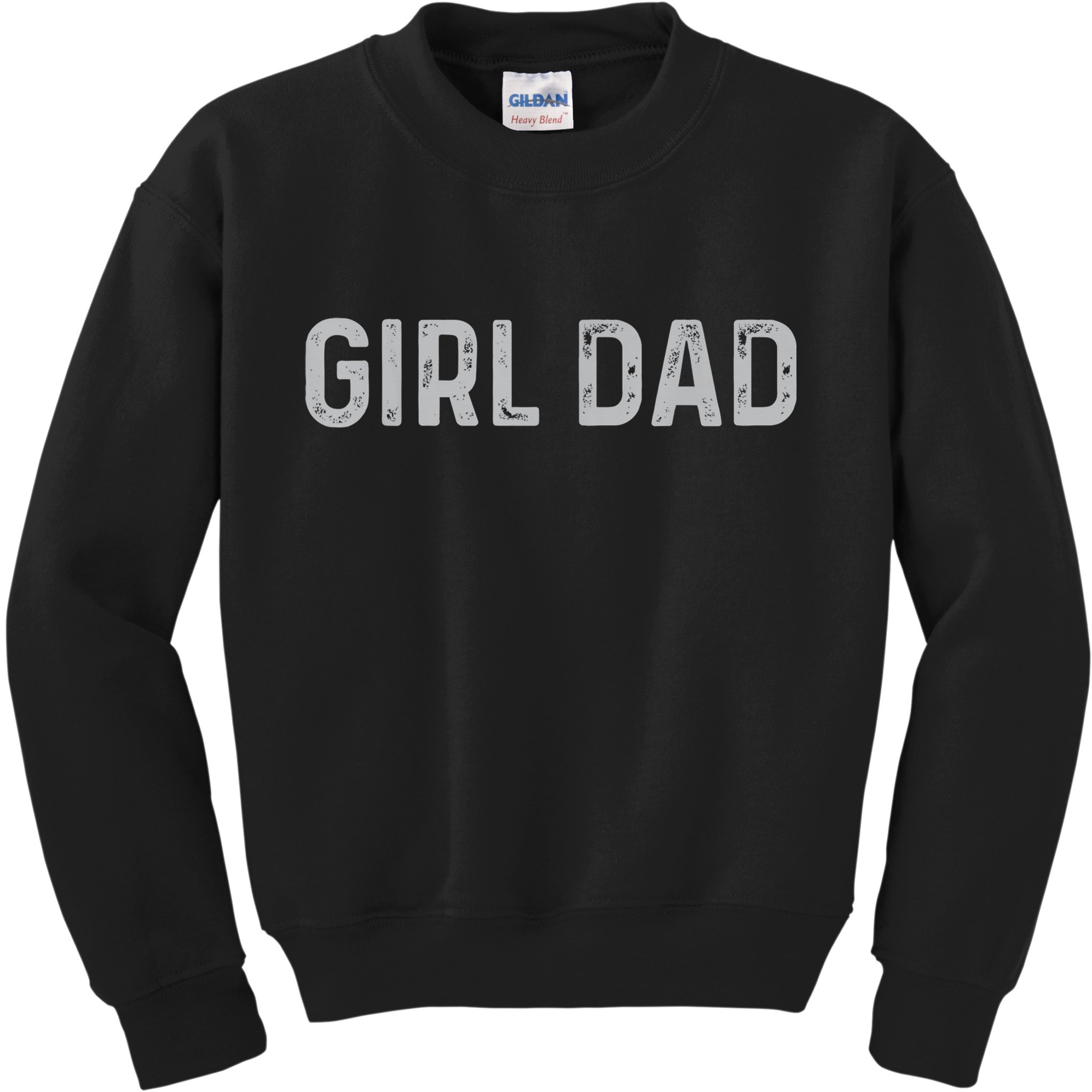 Vintage Fathers Day Girl Dad Shirt  Proud Father of girl Kids Sweatshirt