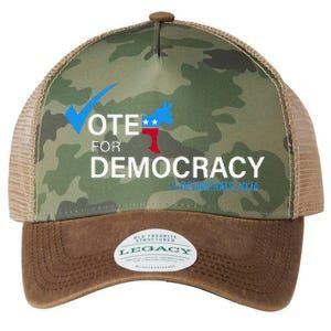 Vote For Democracy Legacy Tie Dye Trucker Hat