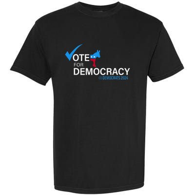 Vote For Democracy Garment-Dyed Heavyweight T-Shirt