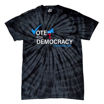 Vote For Democracy Tie-Dye T-Shirt