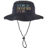 Vintage Fathers Day Its Me Hi I'm The Dad It's Me Legacy Cool Fit Booney Bucket Hat