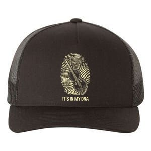 Violin Fingerprint Dna Violin Player Violinist Musician Yupoong Adult 5-Panel Trucker Hat