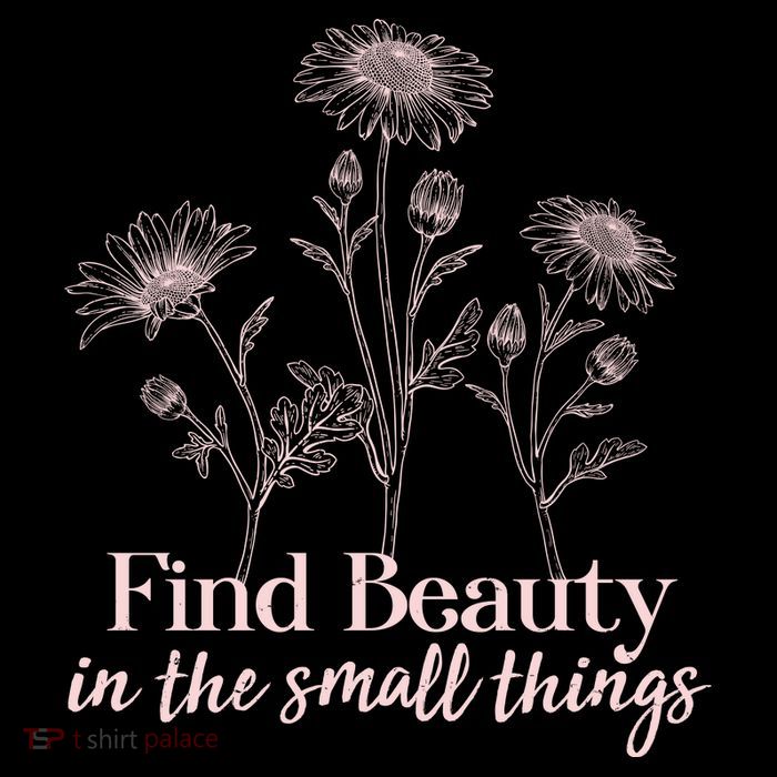 Vintage Floral Daisies Find Beauty In The Small Things Tank Top