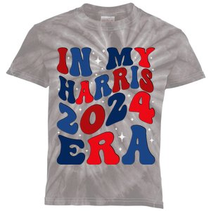 Vote For Democracy Vote Kamala Harris In My Harris Era 2024 Kids Tie-Dye T-Shirt