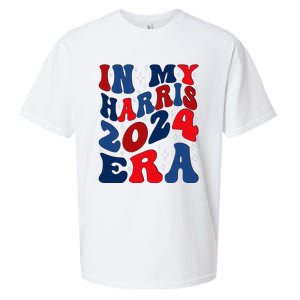 Vote For Democracy Vote Kamala Harris In My Harris Era 2024 Sueded Cloud Jersey T-Shirt