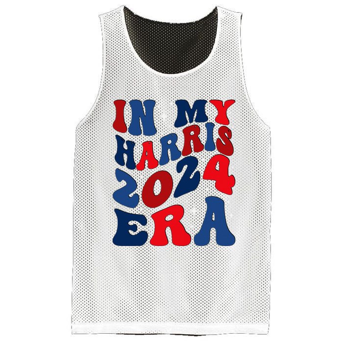 Vote For Democracy Vote Kamala Harris In My Harris Era 2024 Mesh Reversible Basketball Jersey Tank