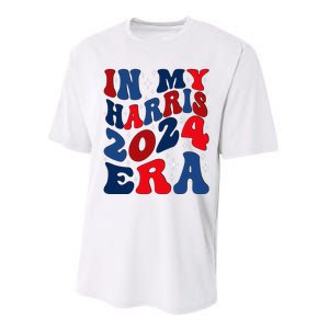 Vote For Democracy Vote Kamala Harris In My Harris Era 2024 Performance Sprint T-Shirt