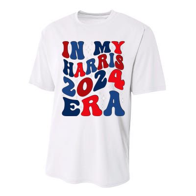 Vote For Democracy Vote Kamala Harris In My Harris Era 2024 Performance Sprint T-Shirt